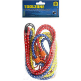 Toolzone 6 Arm Spider Elastic Stretch Bungee Cords Hooks Cables Tie Down 8mm 40"